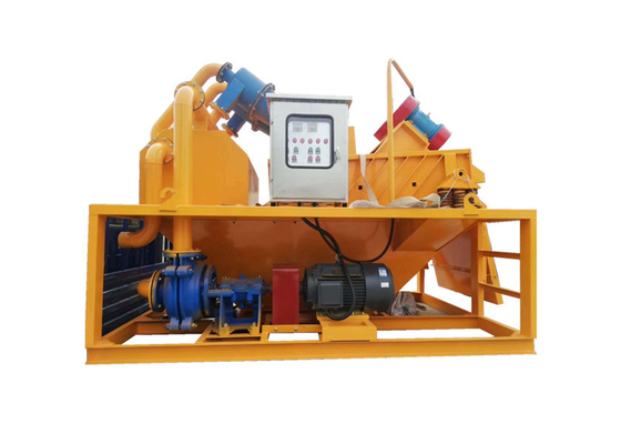 Schlamm 15-90T/H Desander-Maschinen-gelbes Schlamm-Sand-Trennzeichen