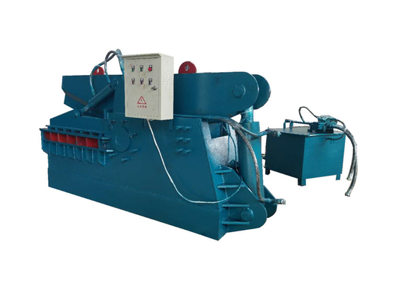Blaue 1500mm tragbare Hebelschere bügelt Schrott-Schneidemaschine