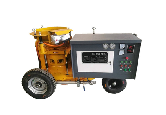 Bewegliche nass Shotcrete-Maschine 30 Meter Abstands-für Bau