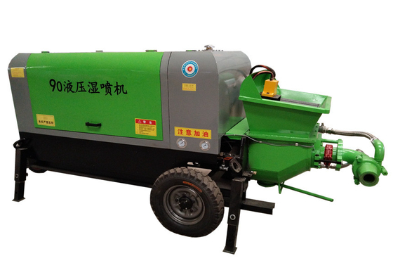 Pneumatische nass Shotcrete-Maschine mit 22 Kilowatt tragbare Gunite-Maschinen