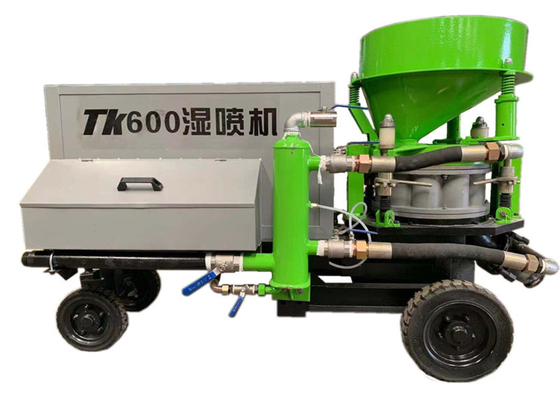 Nass trockene konkrete Maschine des Shotcrete-7.5kw Fütterungsgunite-Sprüher