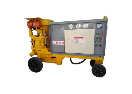Kohlenstoffstahl Gunite-Sprüher bewegliche Shotcrete-Spritzmaschine