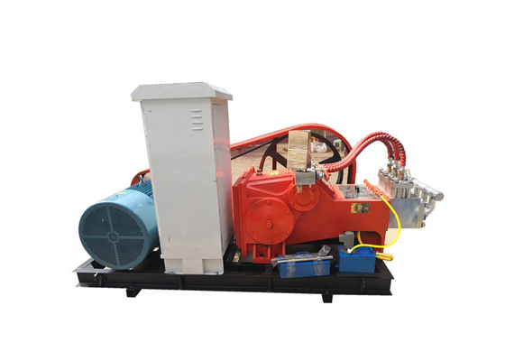 Stabiler Leistungs-Tunnel-fertigte Hochdruckzement-injektions-Pumpe besonders an