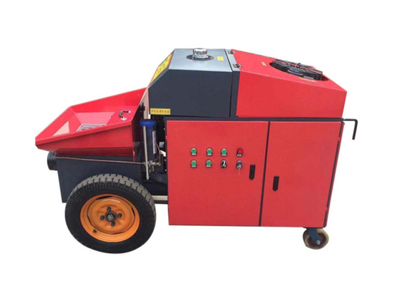 Vertikale tragbare Mini Concrete Pump Red Mini-Pumpen-Betonpumpe