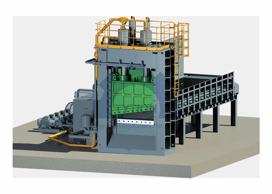 Blech-Guillotinen-Maschine Grey Scrap Shear Machines 3500mm