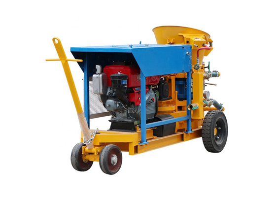 CER-ISO-U-Bahn-trockene Mischung Shotcrete-Maschine gefahrener Gunite-Dieselmischer